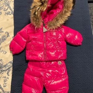 Moncler infant snow suit - top and bottom
